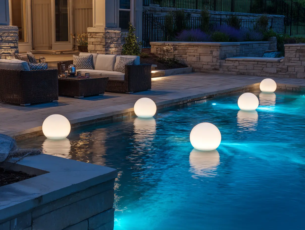 Float Solar Pool Lights