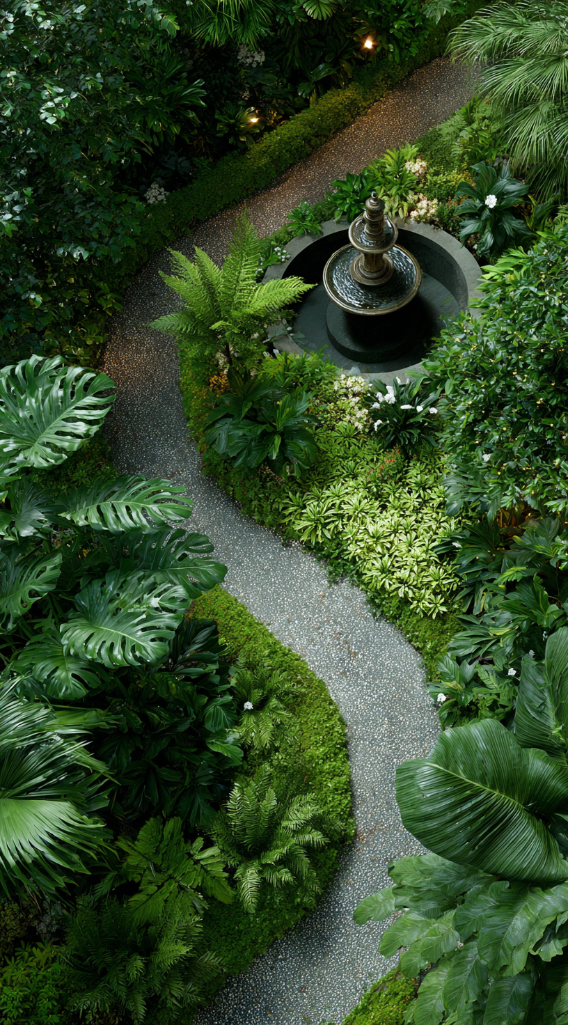 A Gravel Path That Frames Tranquility