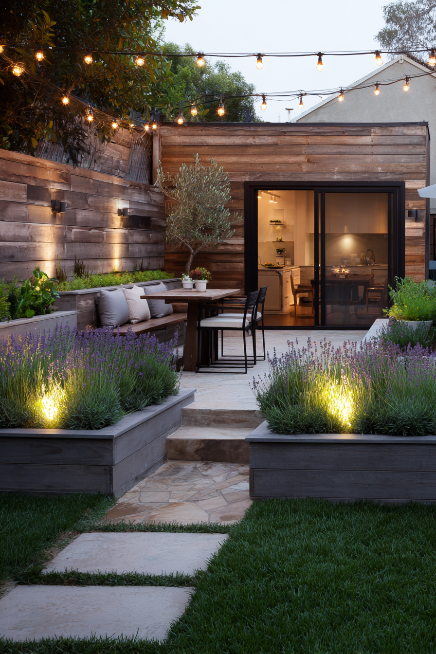 Weathered Cedar Fence with Timeless Appeal