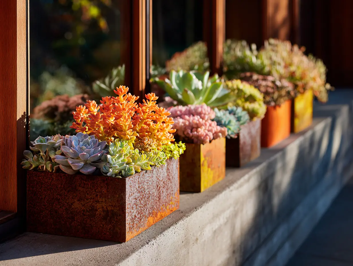 Plant Succulents in an Upcycled Container