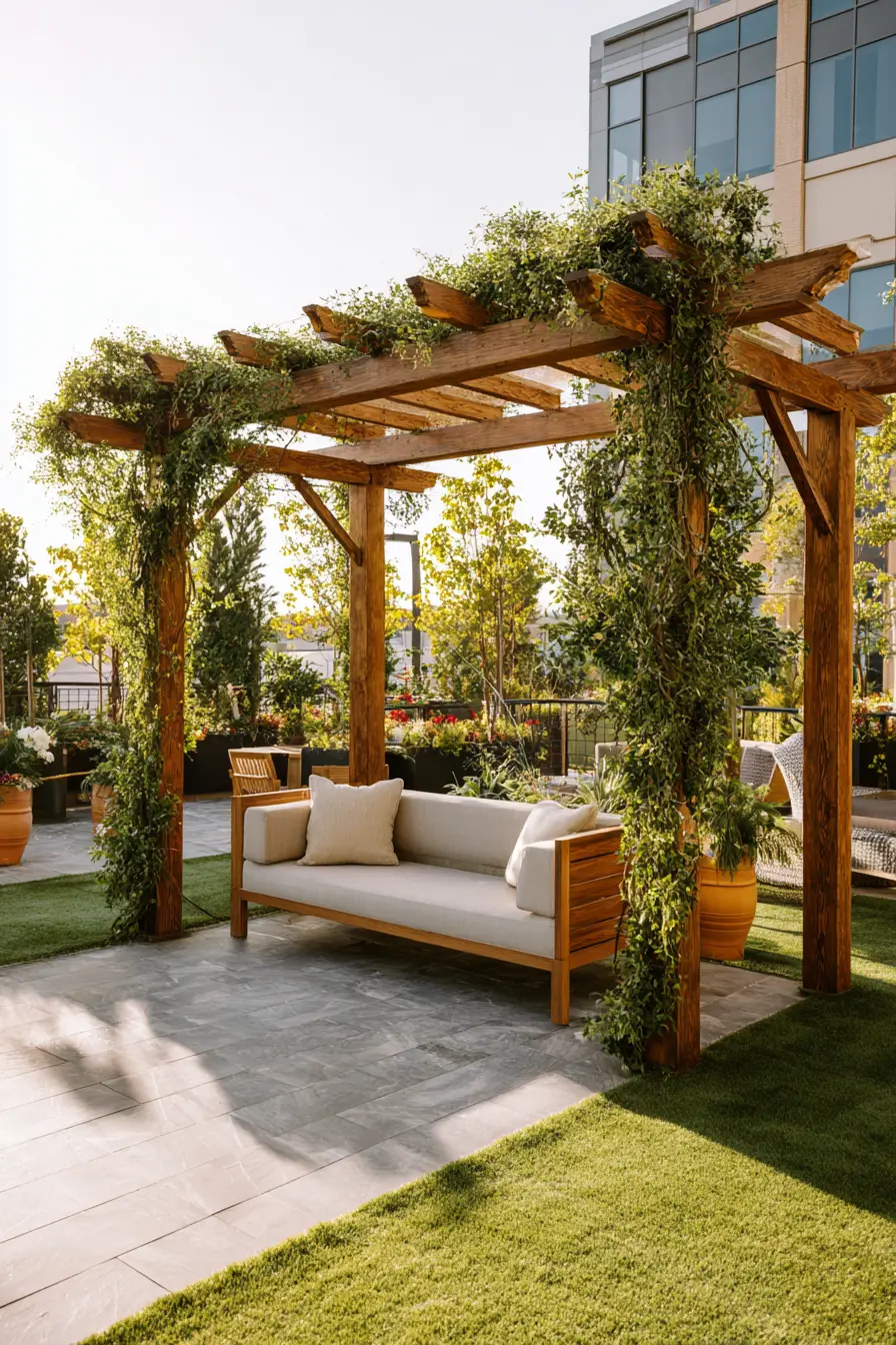 Wooden Pergola Charm