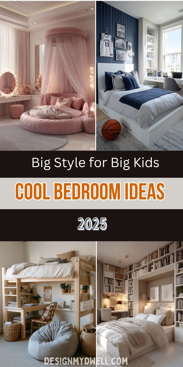 Big Style for Big Kids Cool Bedroom Ideas That Don’t Involve Unicorns or Dinosaurs
