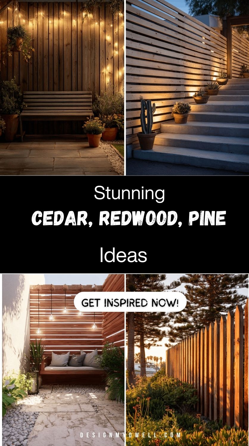 Cedar, Redwood, Pine, or Ipe How Wood Choice Shapes the Look, Feel, and Lifespan of Your Fence
