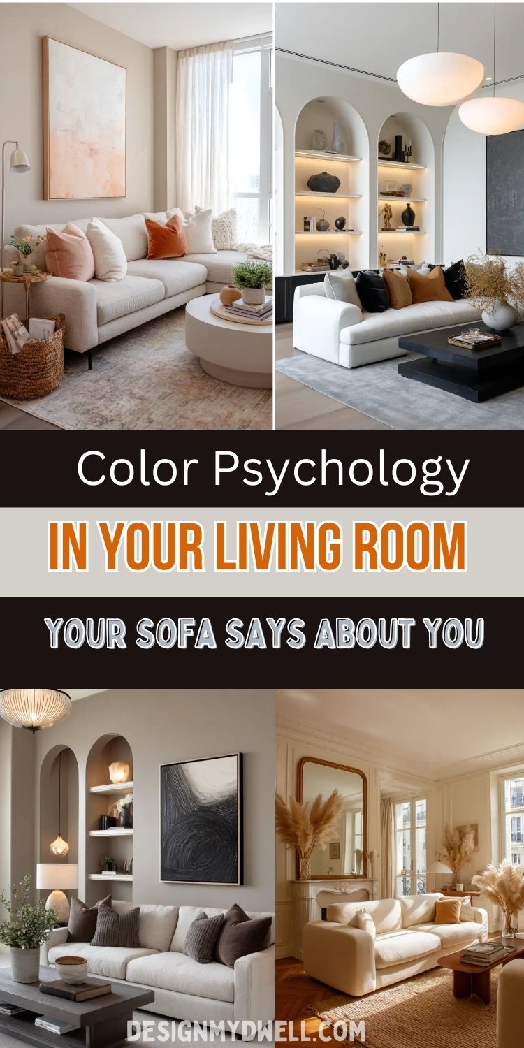 Color Psychology in Your Living Room What Your Sofa Says About You
