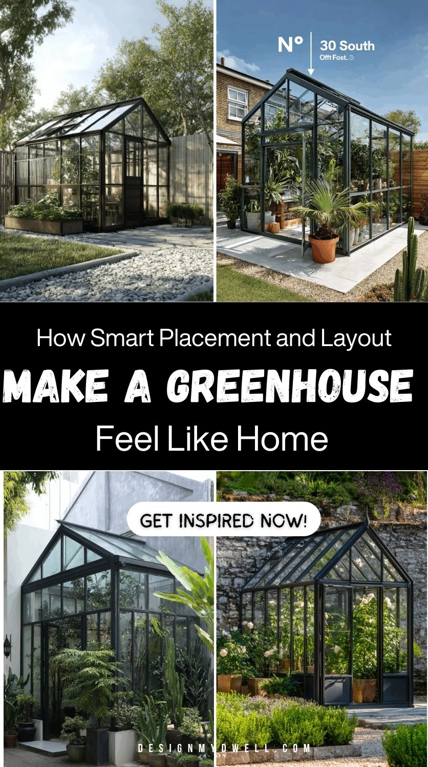 How Smart Placement and Layout Make a Greenhouse Feel Like Home
