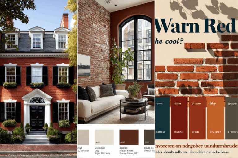 How to Choose the Right Exterior Color Scheme for a Red Brick House