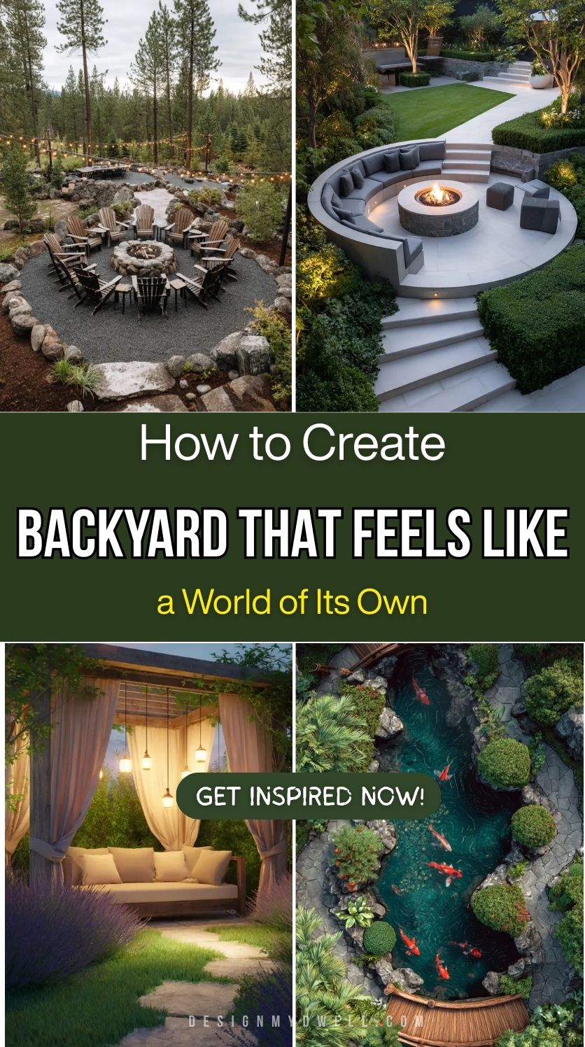 How to Create a Backyard That Feels Like a World of Its Own