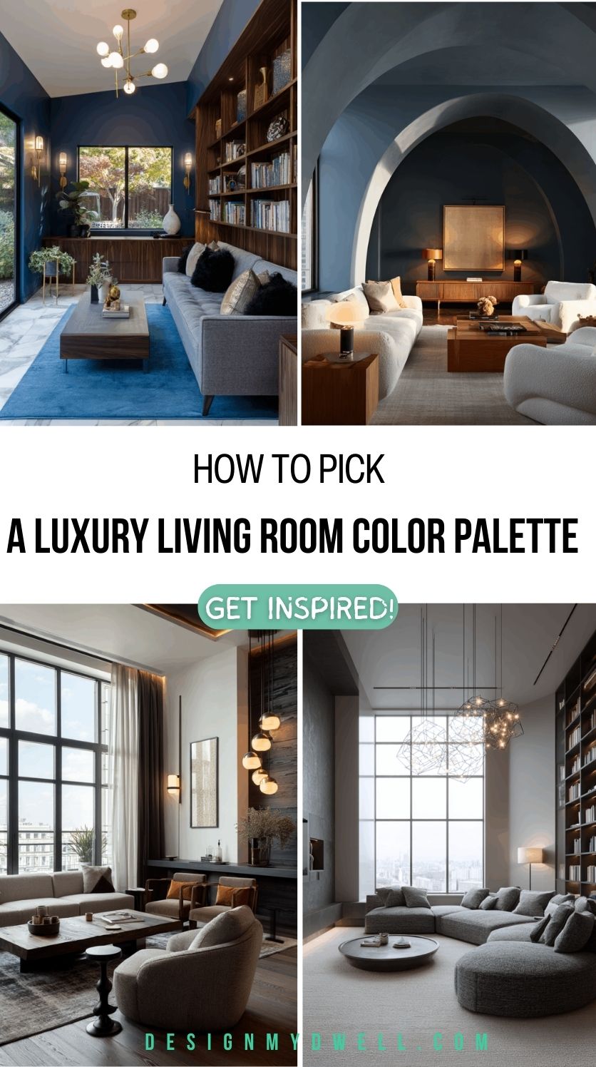 How to Pick a Luxury Living Room Color Palette Using Designer-Approved Tricks