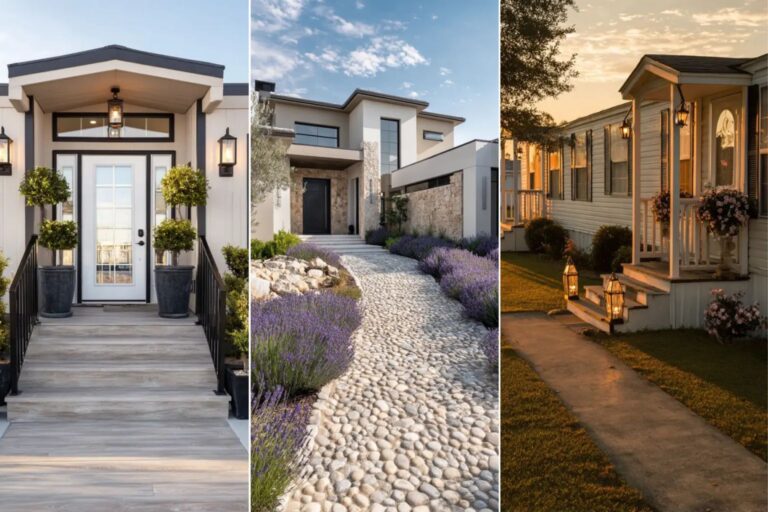 Mobile Home Curb Appeal Isn’t About Size It’s About Style