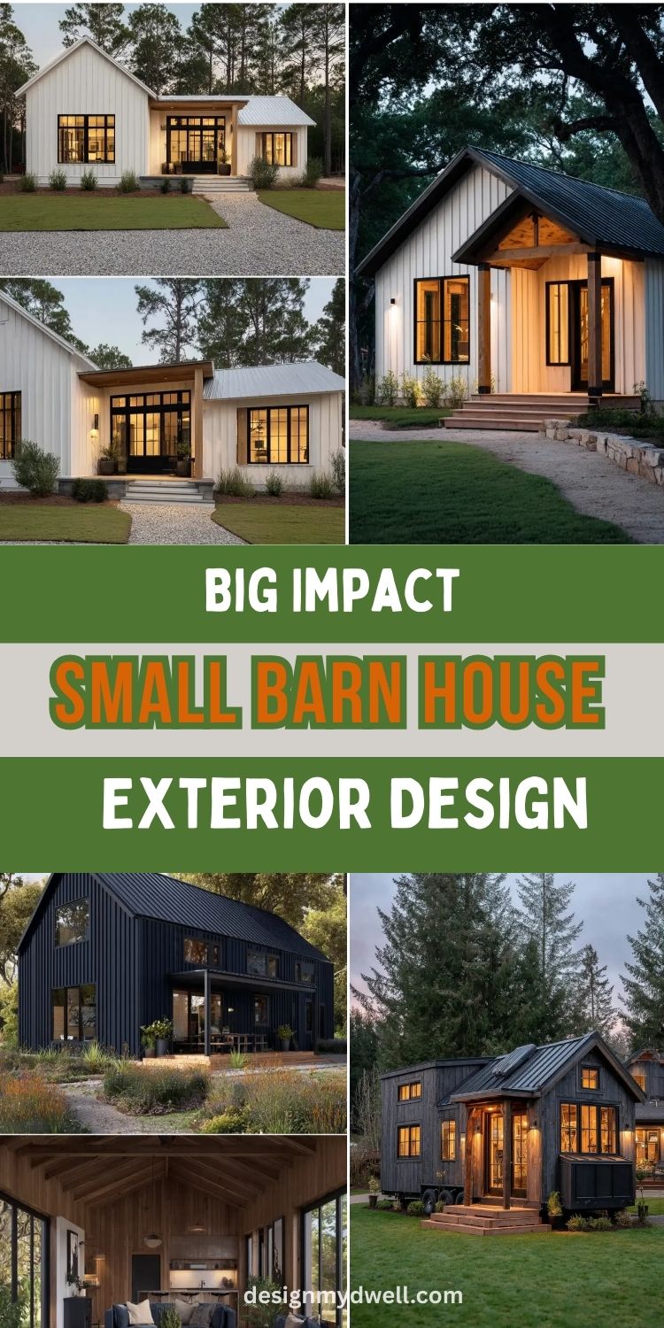 Small Barn House, Big Impact Exterior Design Principles Behind Barndominium Aesthetics