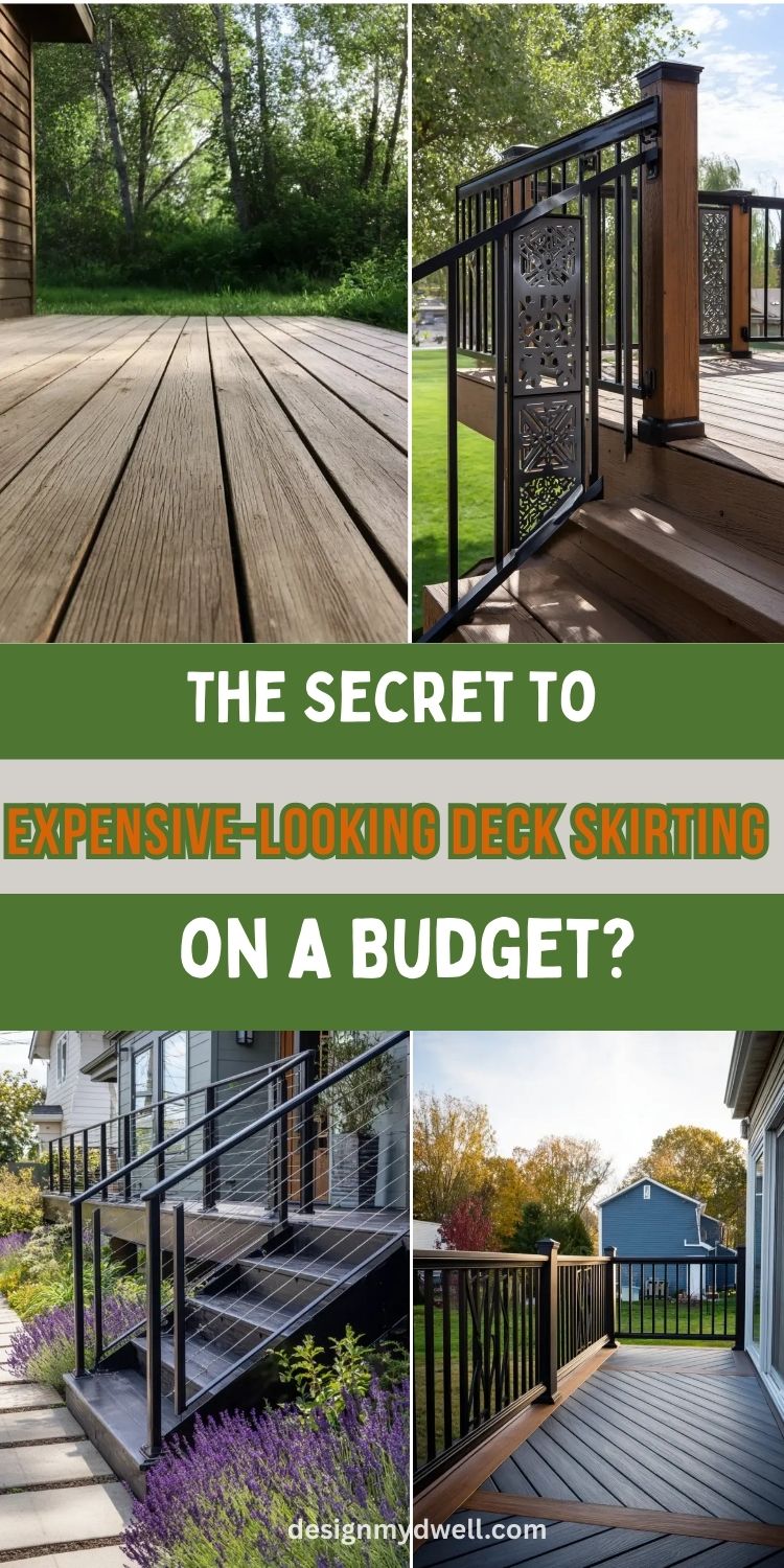 The Secret to Expensive-Looking Deck Skirting on a Budget
