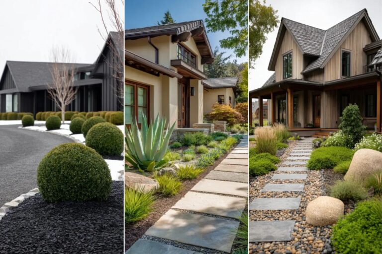 The Secrets Landscape Designers Use to Make Grass-Free Front Yards Look Lush