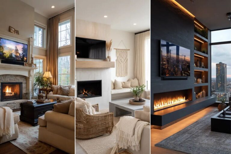 The Three Pillars of a Well-Balanced Fireplace Design Color, Space, and Flame