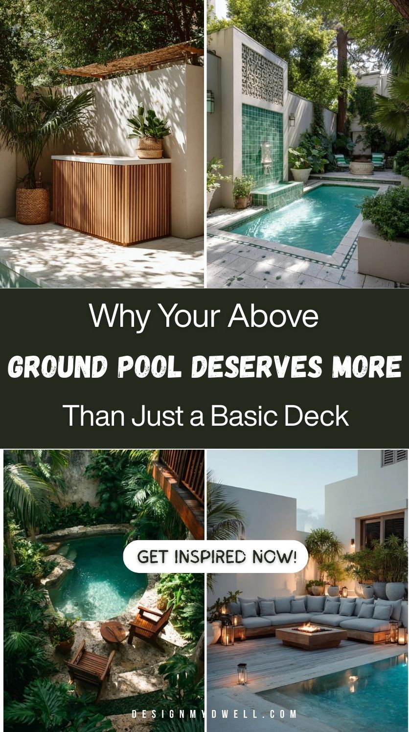 Why Your Above Ground Pool Deserves More Than Just a Basic Deck