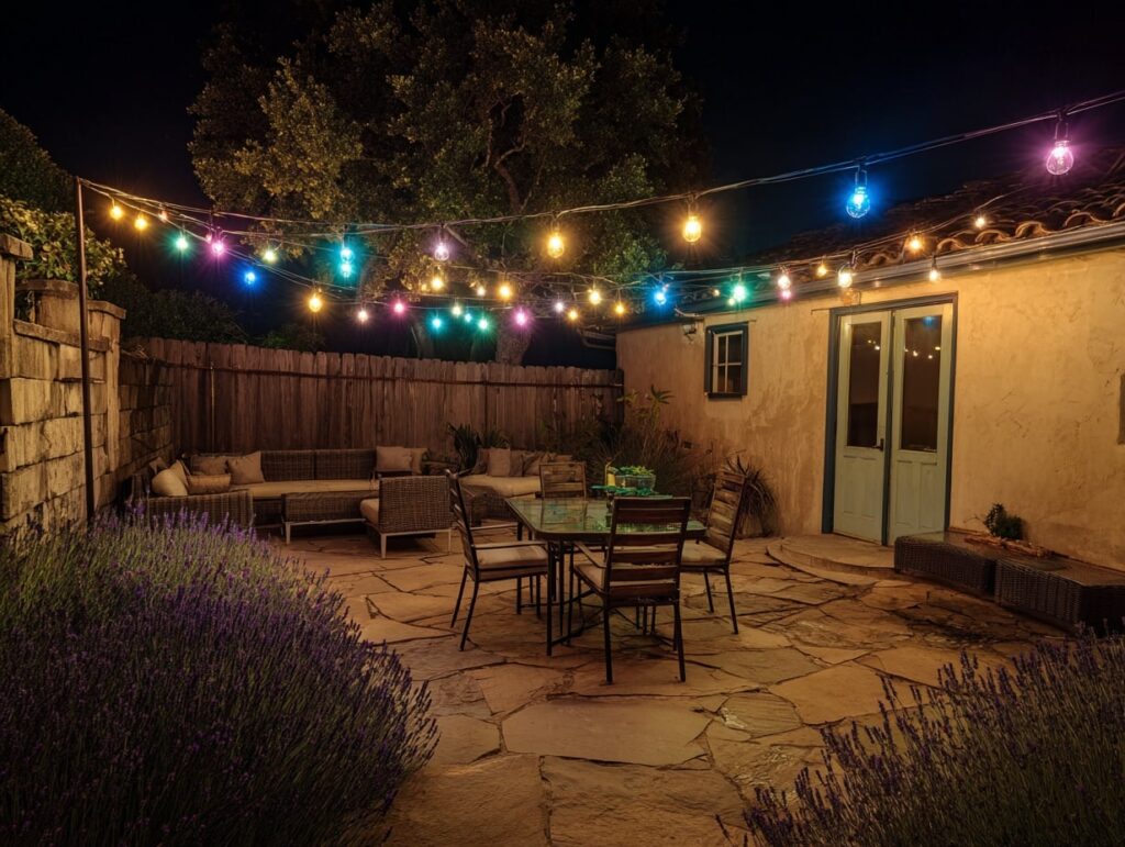 Cozy Backyard Glow for Easter Nights