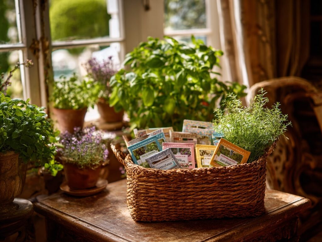 Herb Garden Easter Basket

