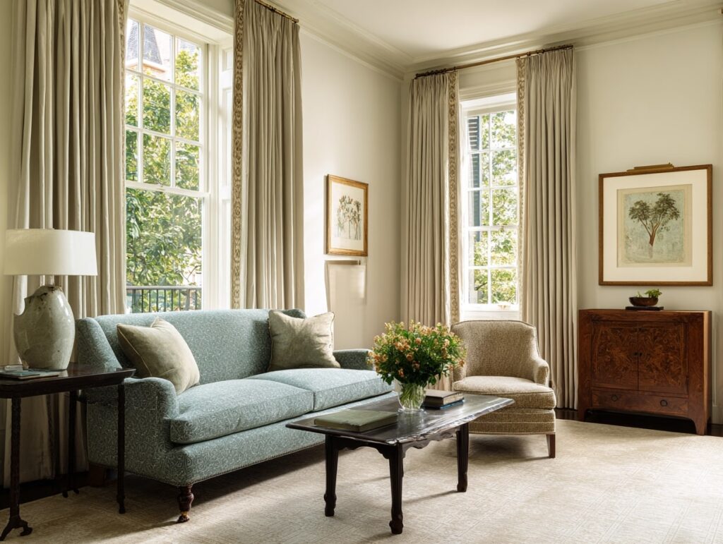 Classic Comfort with Refined Details

