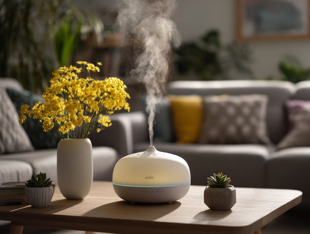 Cozy Ambiance with an Ultrasonic Diffuser

