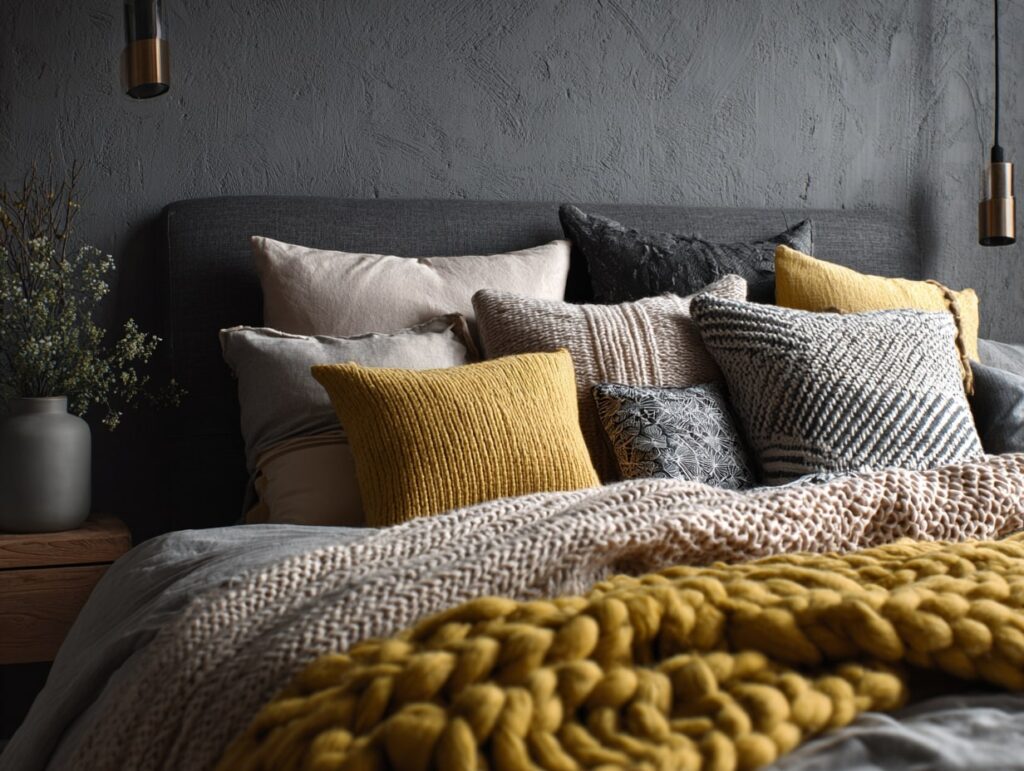 Layered Textiles for a Cozy Bedroom

