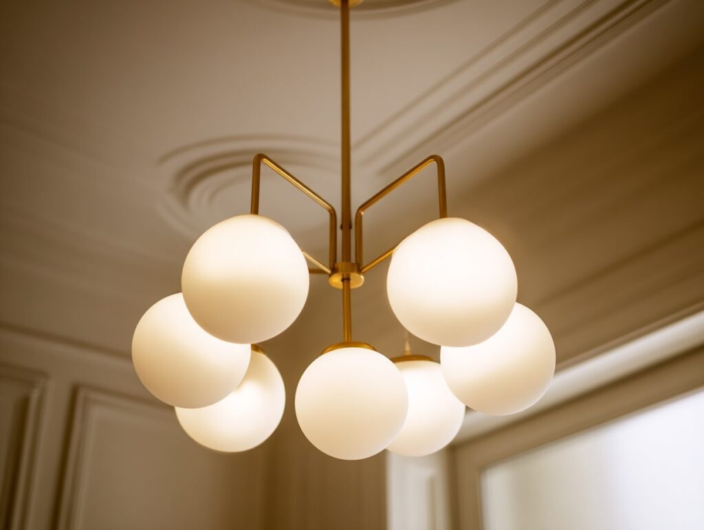 Modern Lighting with Sculptural Flair