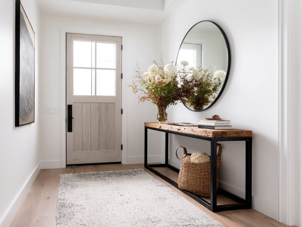 Create a Welcoming Entryway with Simple Touches

