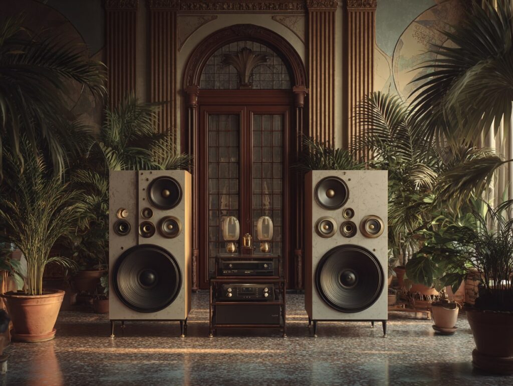 Statement Audio Setup in a Grand Salon

