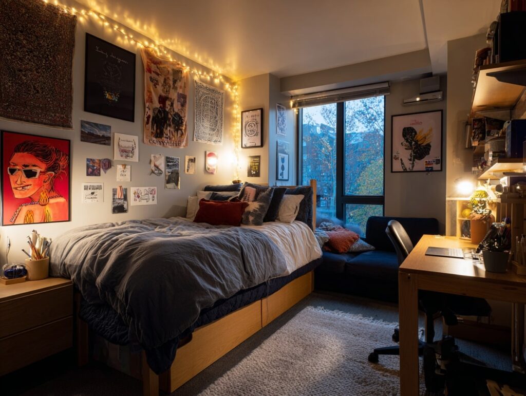 Artistic Walls with a Warm Evening Glow