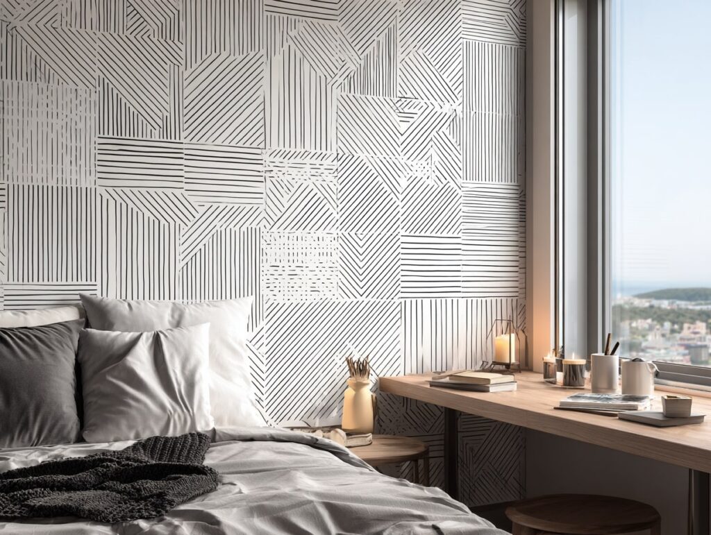 Modern Minimalism with Geometric Flair