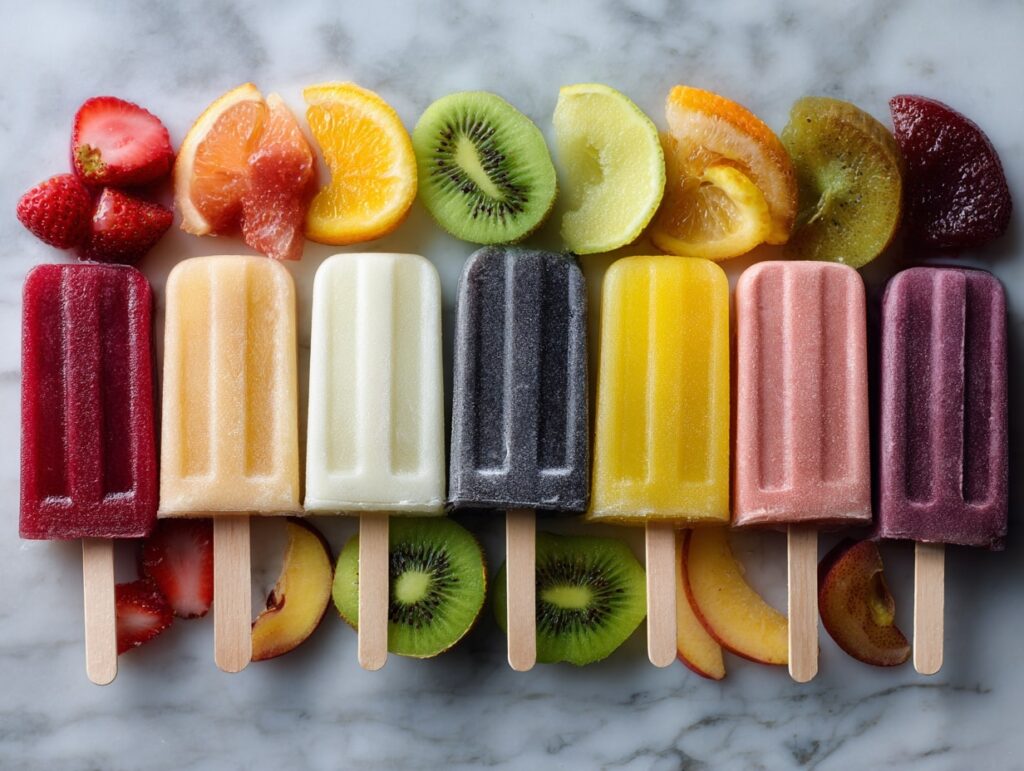 Colorful Fruit Pops for a Sweet Summer Treat

