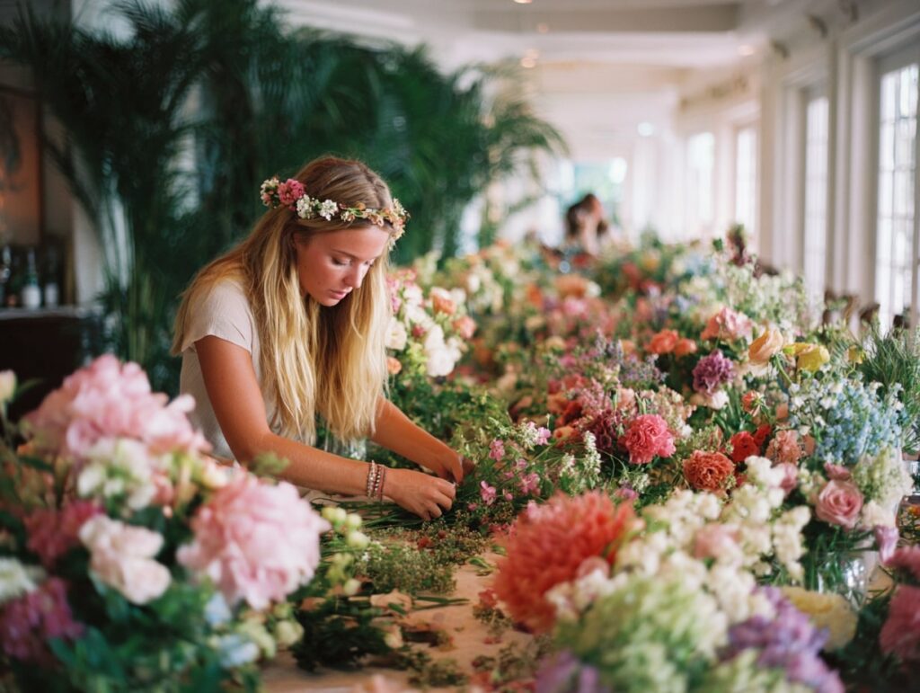 Flower Crown Crafting for a Summer Celebration