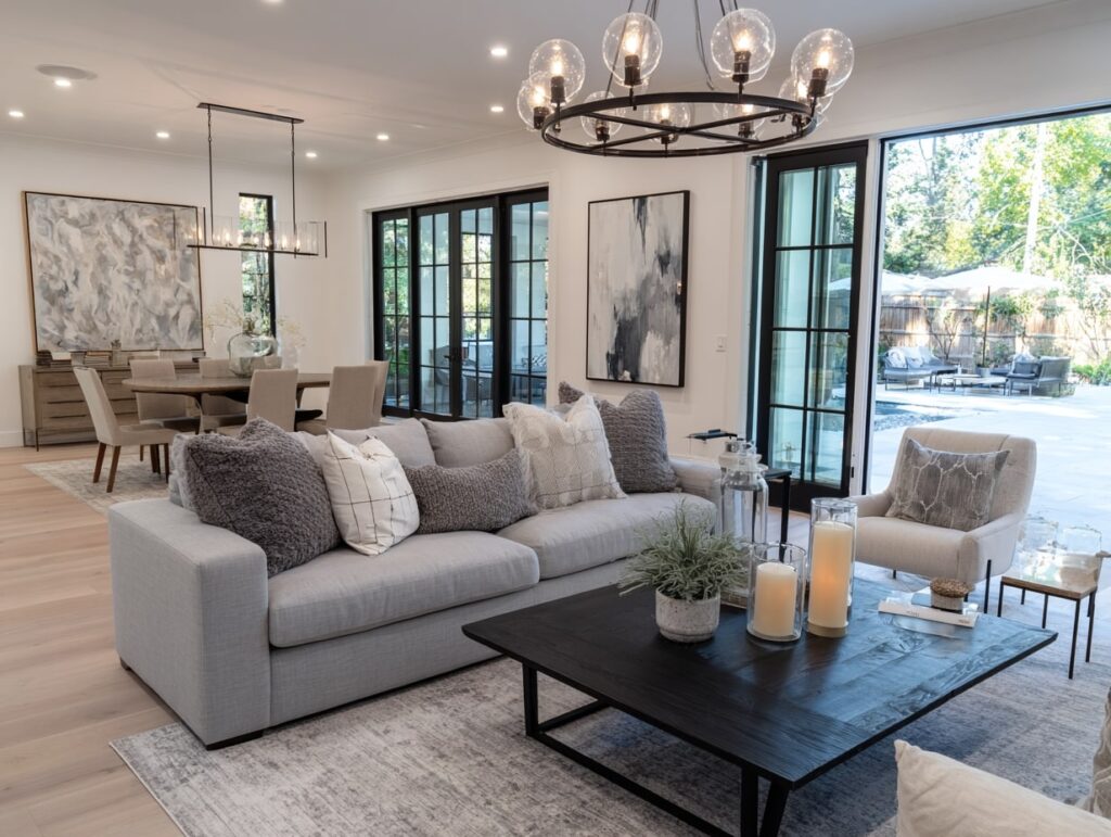 Contemporary Comfort with Seamless Flow

