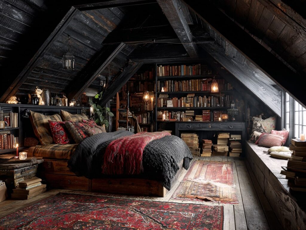 Rustic Attic Reading Retreat

