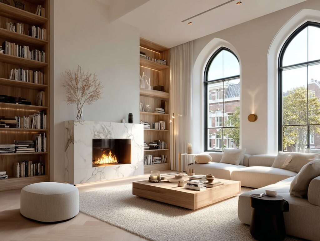 Cozy Beige Charm with Modern Warmth