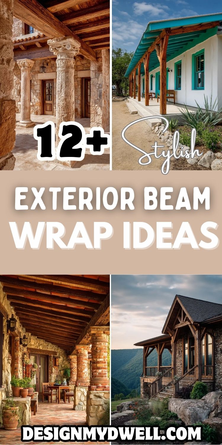 12+ Stylish Exterior Beam Wrap Ideas