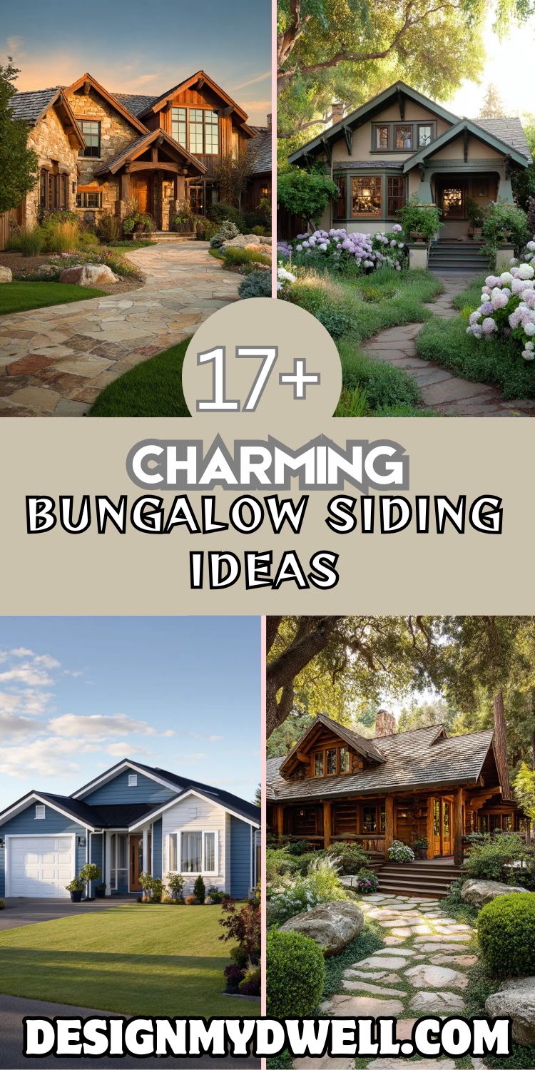17+ Charming Bungalow Siding Ideas