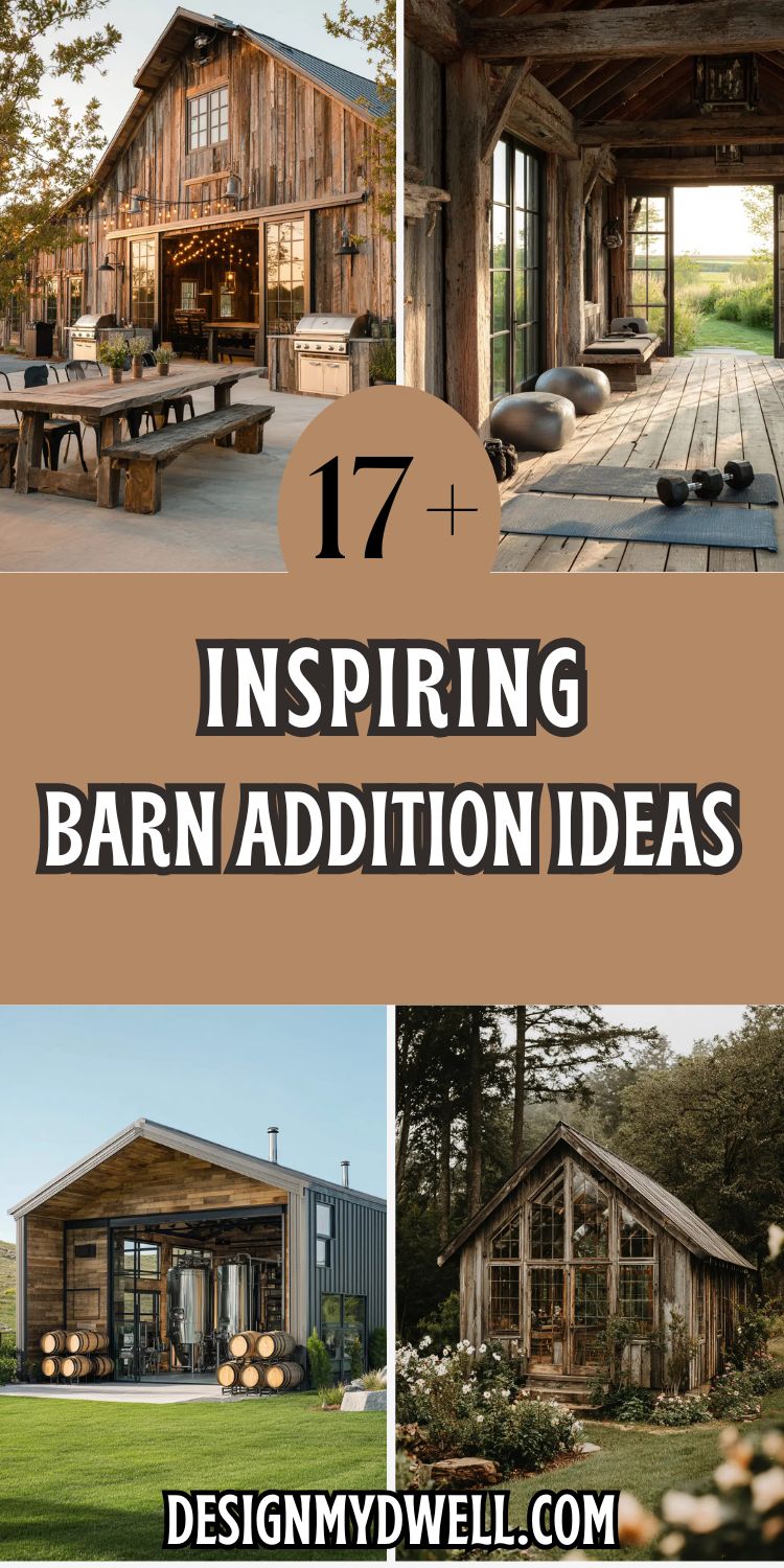 17+ Inspiring Barn Addition Ideas for Your Home
